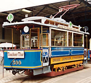 historische Strassenbahnen: Triebwagen 500